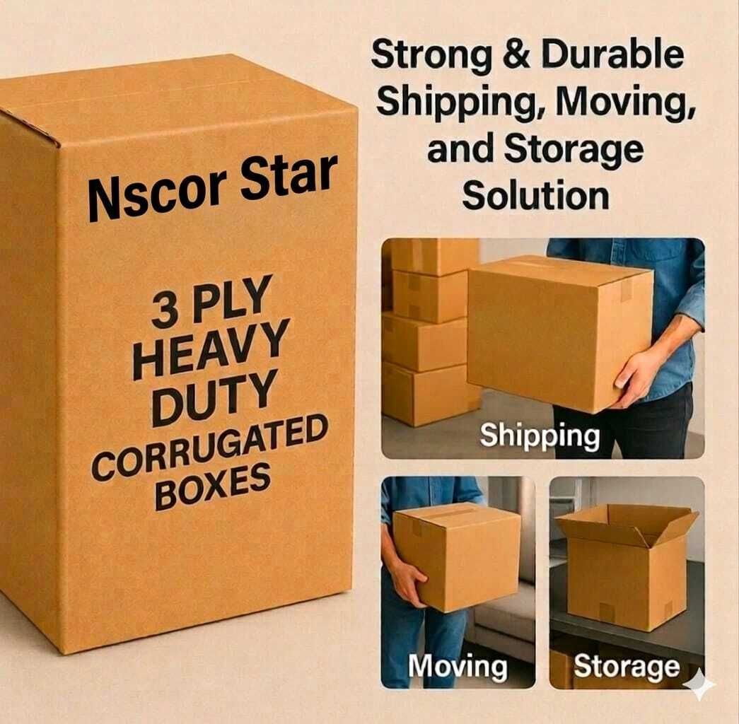 nscor star Corrugated Cardboard Packing Packaging Box-picture-15