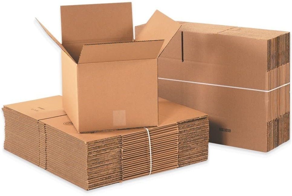 boxzz Corrugated Cardboard Sheets Durable Kraft Corrugated Board for Shipping, Moving & Product Protection Packaging Box-picture-38