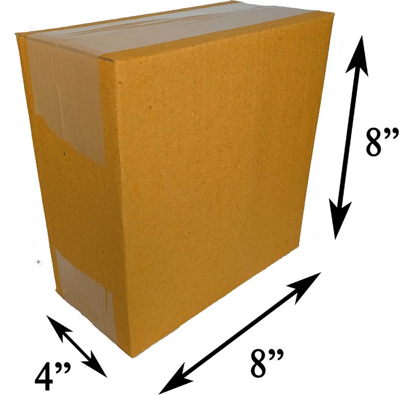 jia industries Corrugated Cardboard, Craft Paper, Craft Paper Square Box Packaging Material, 8X4X8 Inch Packaging Box-picture-28