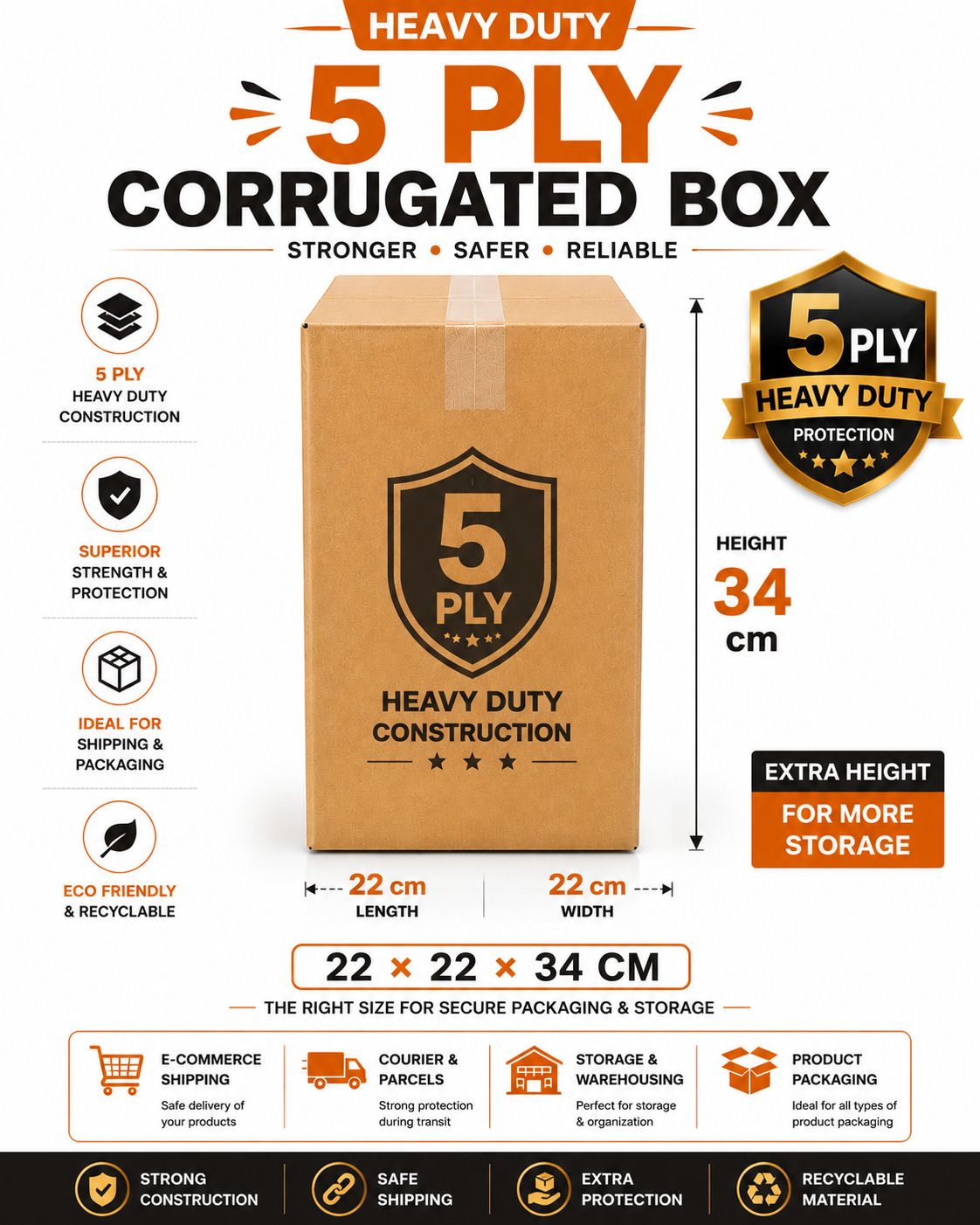 jtg enterprises Corrugated Cardboard Packaging Packaging Box-picture-48