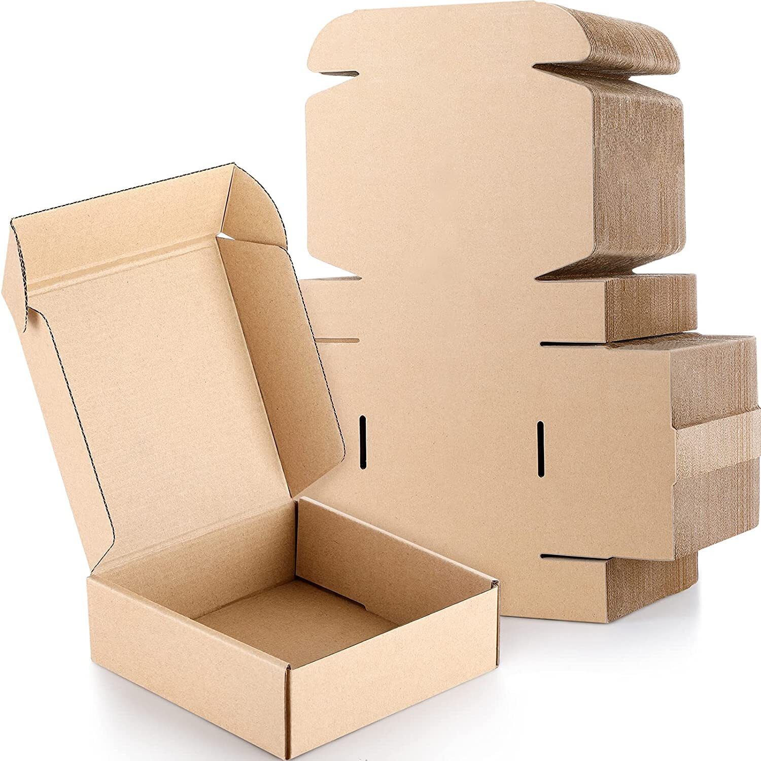 Corrugated Cardboard 7x5x2.75 Packaging E-commerce Shipping Product Packing Storage Gift Packaging Packaging Box-image-31