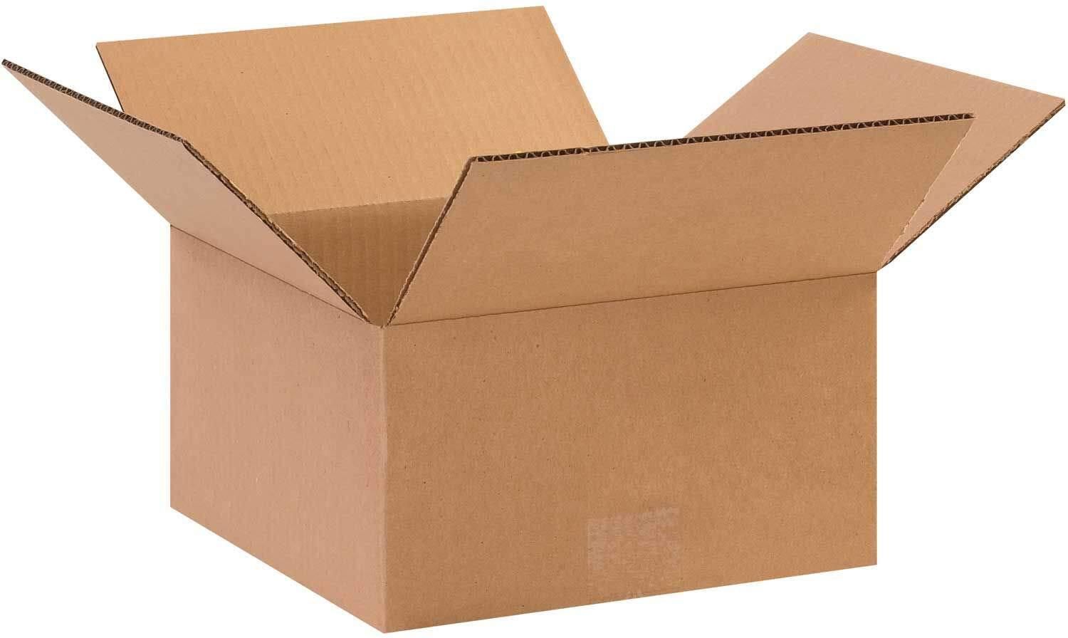 Corrugated Craft Paper SIZE 6X6X3, 3 PLY Packaging Box-image-1