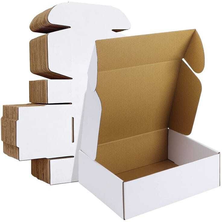 Corrugated Cardboard E-commerce Packaging, Small Business Orders, 4 × 4 × 1.5 inch Packaging Box-image-32