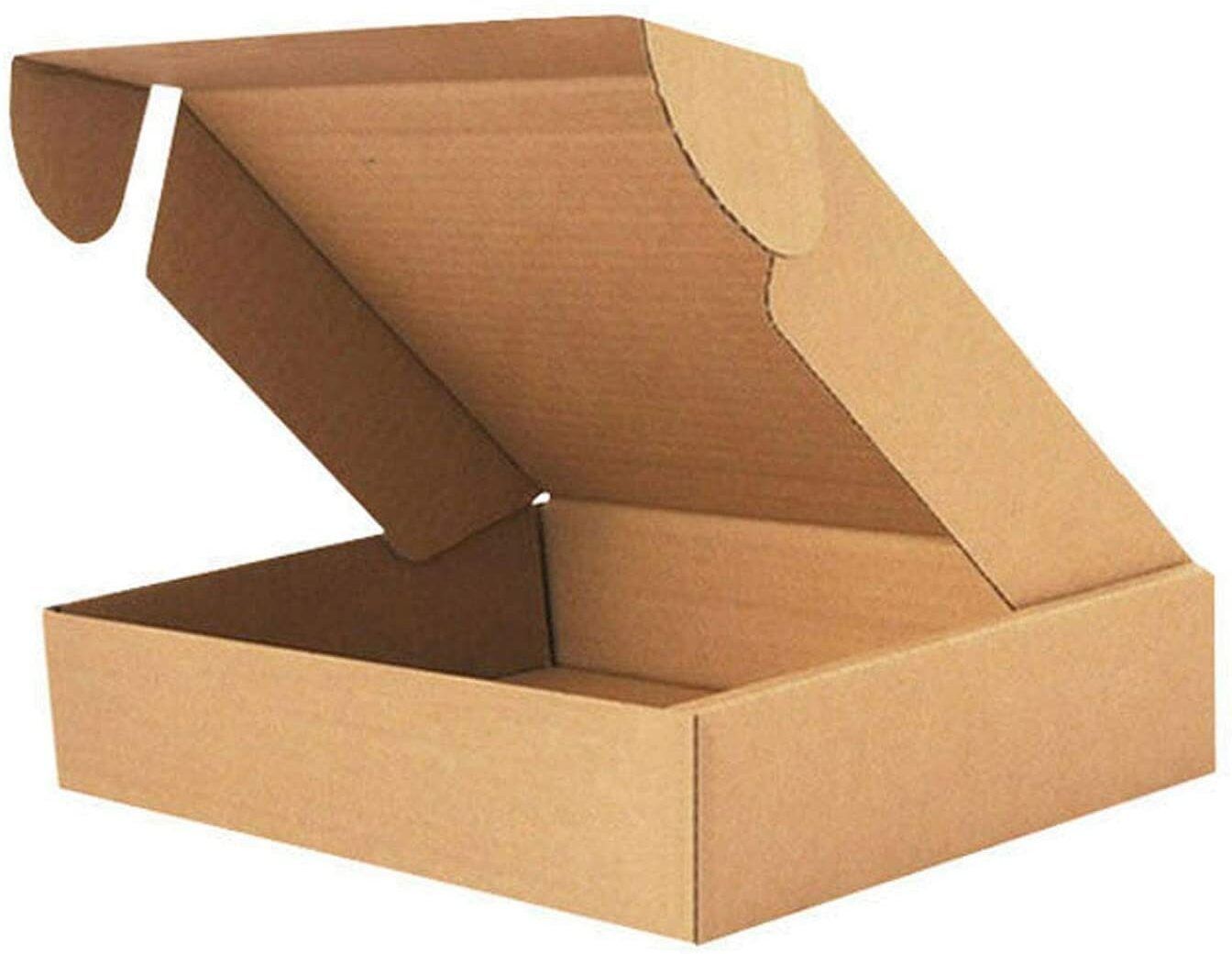 mm will care Self-Locking Box Cardboard 8X5X2X INCH FLAT BOX Packaging Box-picture-14