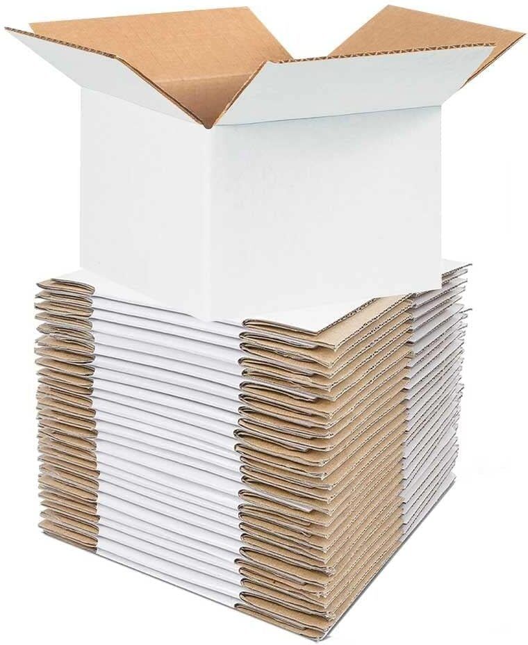 boxzie Self-Locking Box Cardboard Corrugated Packaging Box 6x4x4 Inch Brown Packing Box (Pack of 25) Packaging Box-picture-10