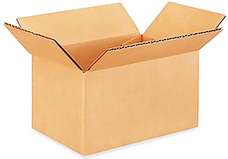 jharship Corrugated Cardboard, Paper 12" X 9" X 6", 32 X 24 X 15.3 cm, Carton, 3 Ply Packaging Box-picture-12