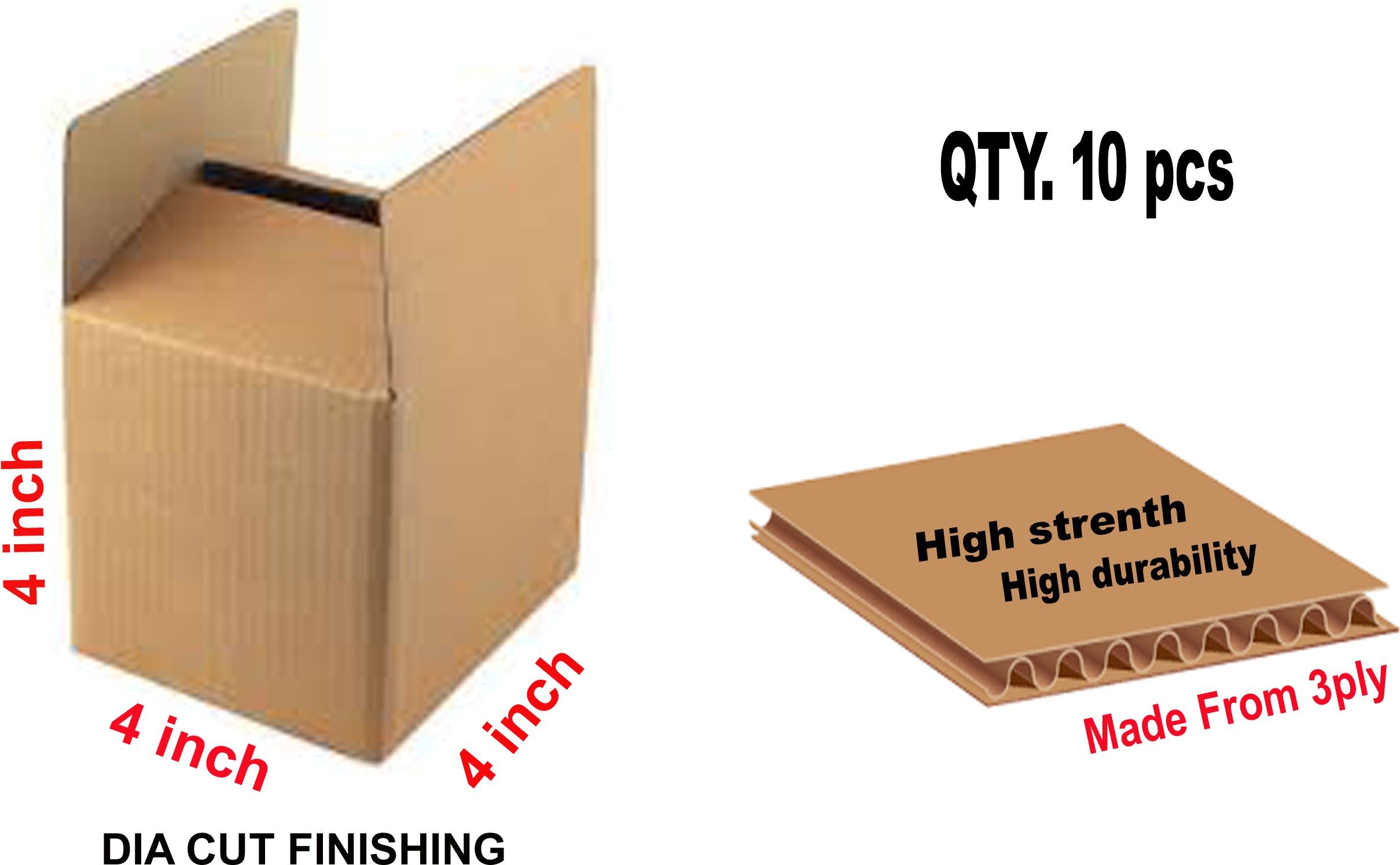 bioway Corrugated Paper MULTIPURPOSE STORAGE, MOVING, SHIPPING, PACKING, SHIFTING, GLASS ITEM Packaging Box-picture-10