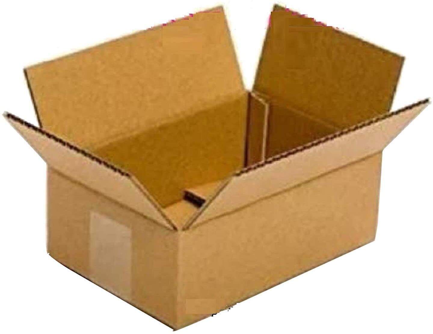 boxzz Corrugated Cardboard Shipping Box, 8x5x3.5Inch, Courier Packaging Box-picture-26