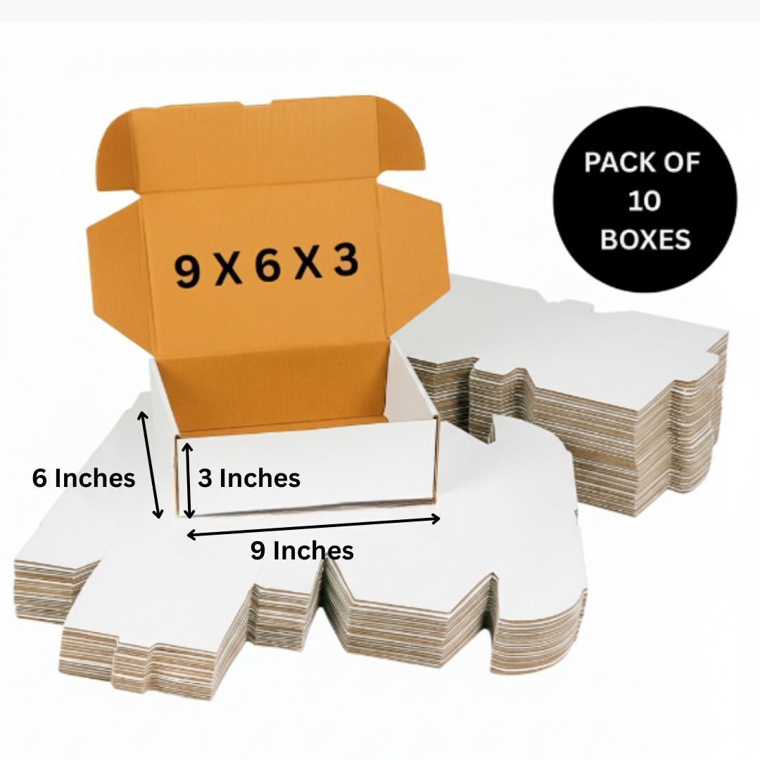 akash Corrugated Cardboard 3 Ply Strong Box for E-commerce & Hampers, Online Sellers, Jewelry & Apparel Packaging Box-picture-15