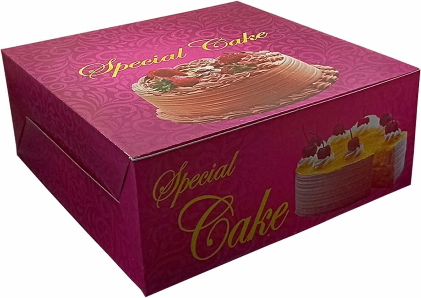 Cake Box Paper for 3 pound Cake-12x12x5 inch size-(10 box pack) Packaging Box-image-14