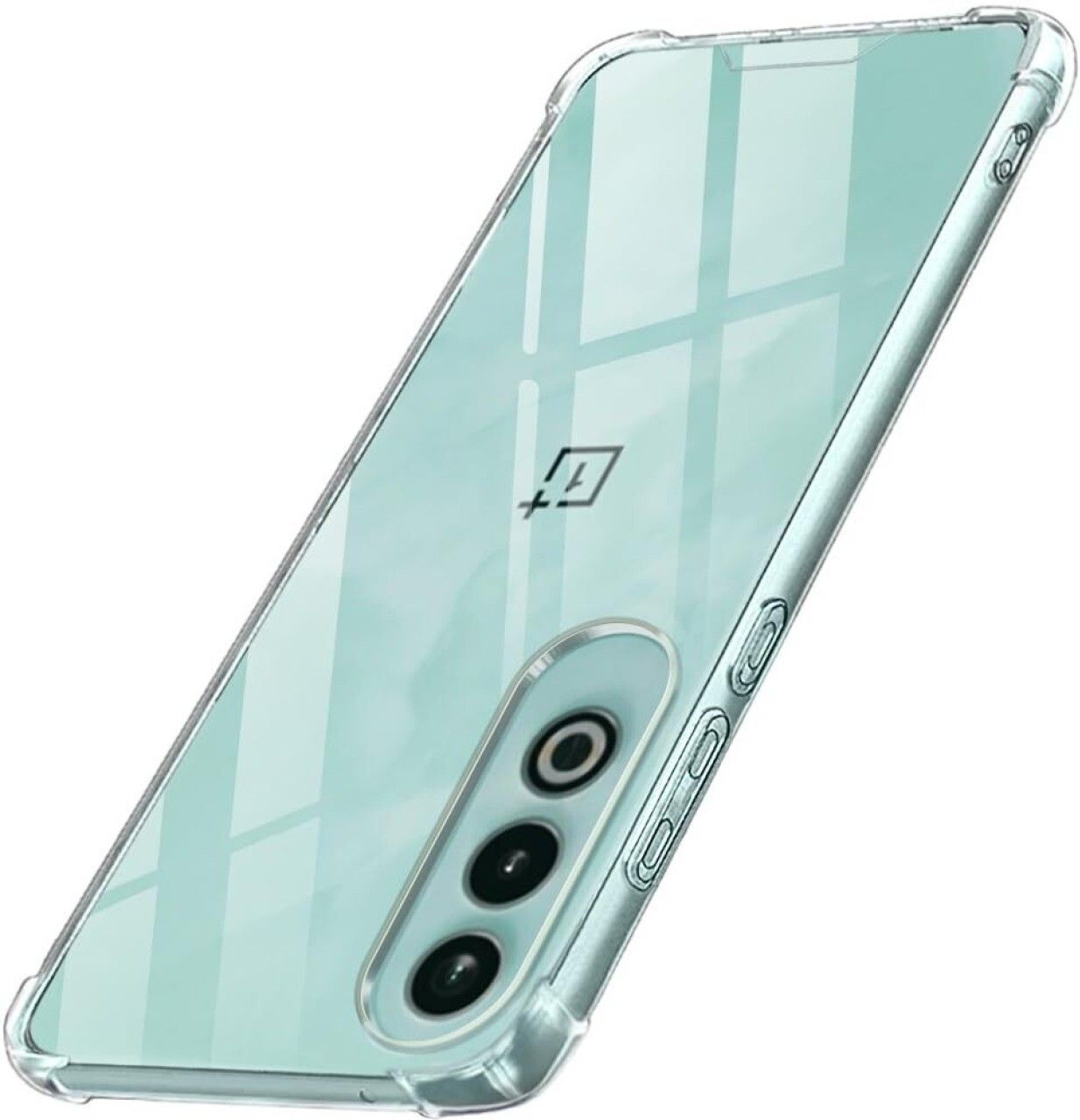 Pouch for OnePlus Nord CE 4 5G, With 360 Degree Protection Crystal Clear Soft TPU + PC Case
