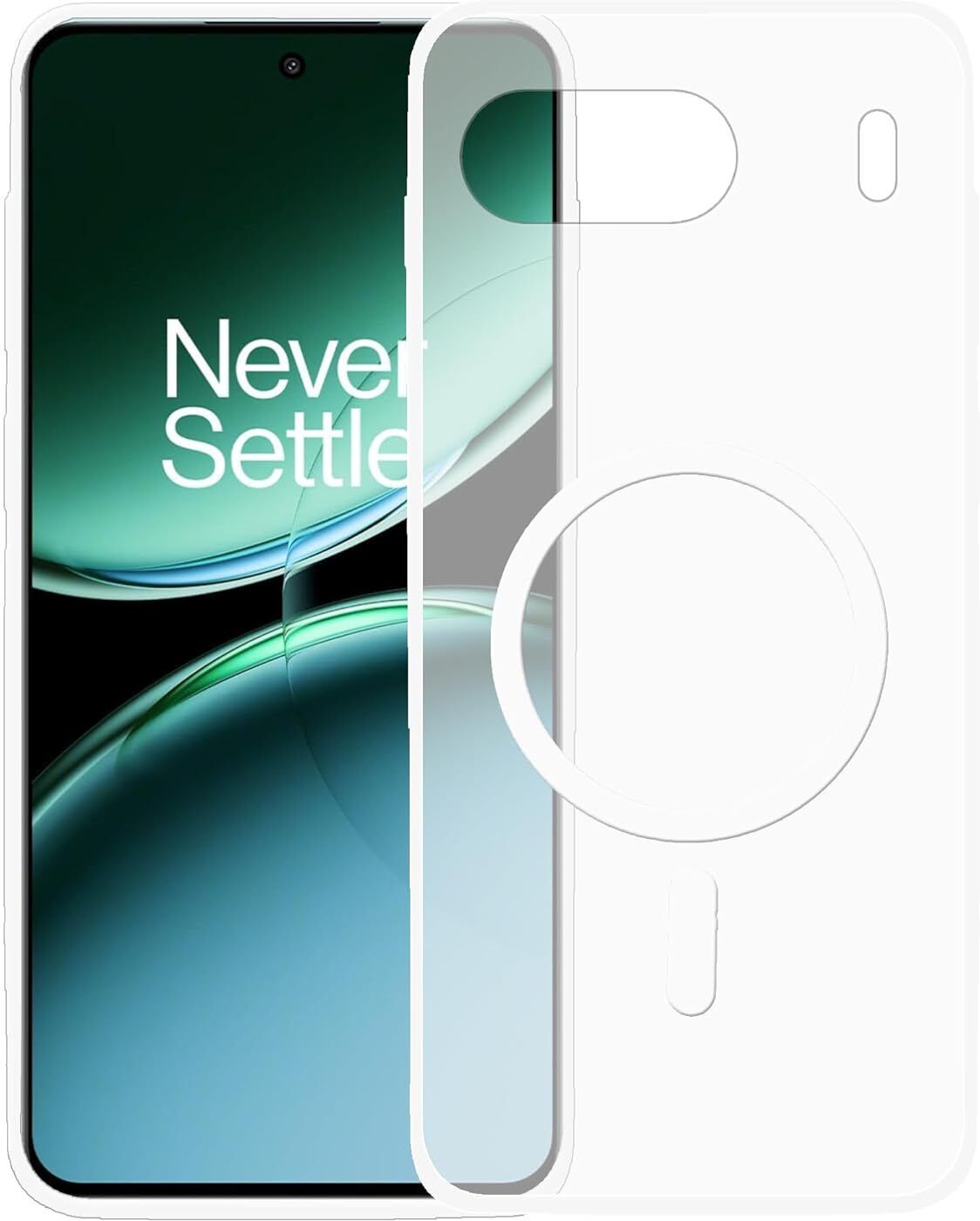 truetannrry Back Cover for ONEPLUS 4 5G Lifetime Anti-Yellow (Transparent Mag-Safe-picture-30