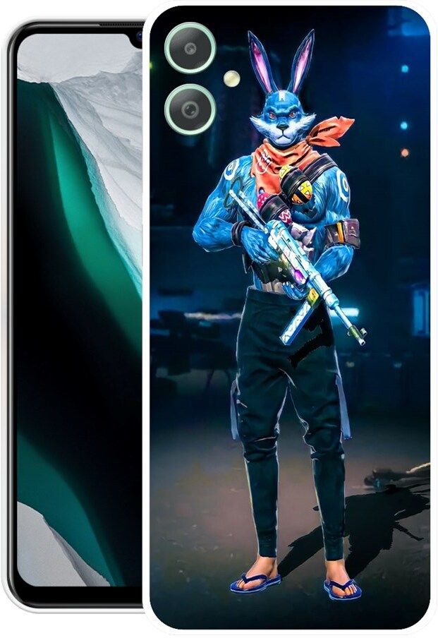 Back Cover for Samsung Galaxy M05 FREE FIRE, GAME, GUN, RAISTAR, BUNNY BUNDLE-image-37