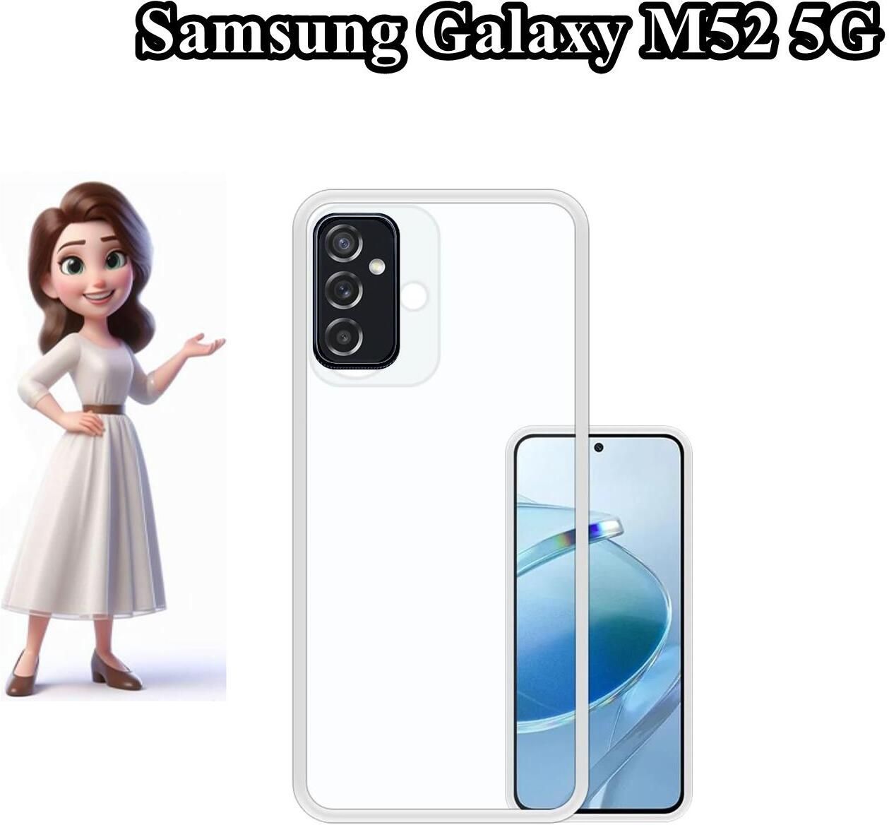 yashu Back Cover for Samsung Galaxy M52 5G-picture-0