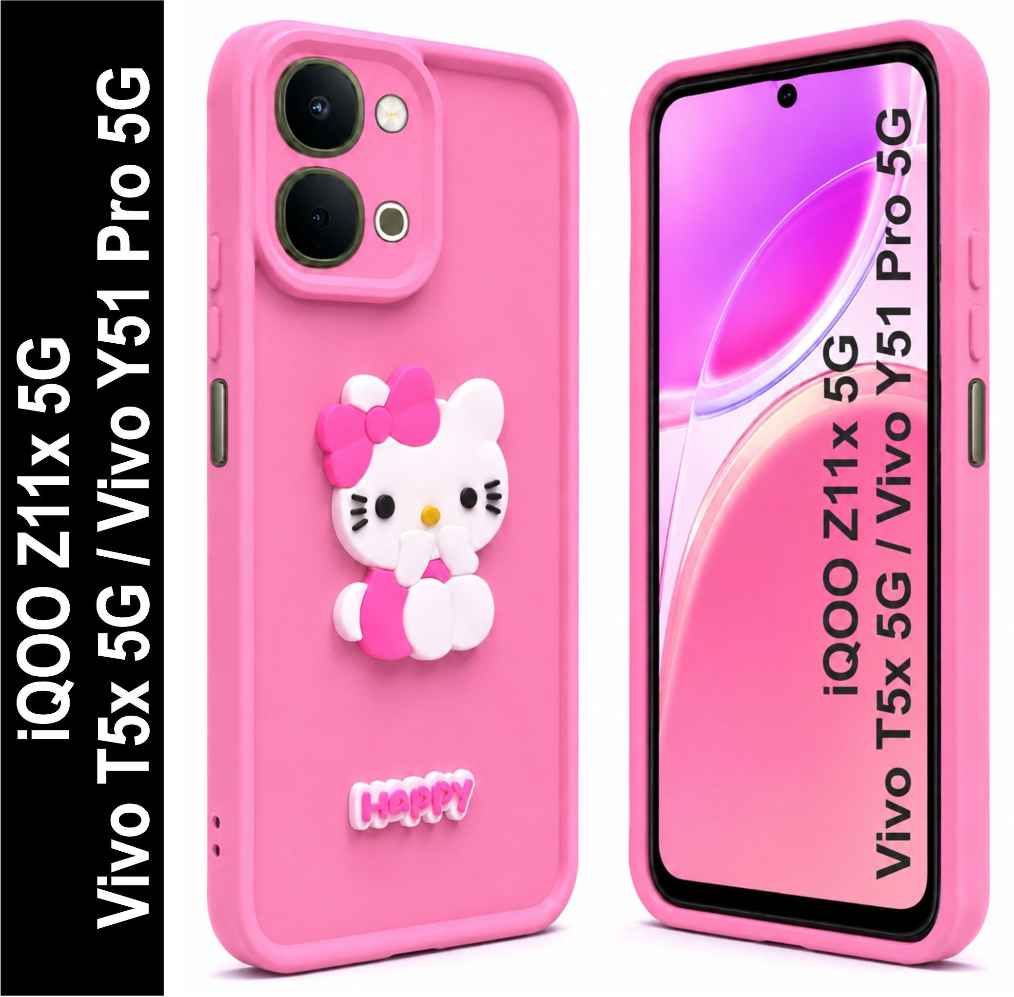 Back Cover for Vivo T5x 5G / iQOO Z11x 5G / Vivo Y51 Pro 5G-image-17