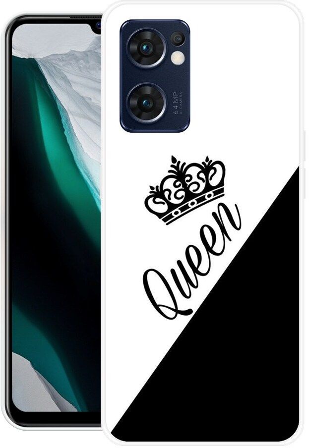 Back Cover for Oppo Reno7 5G, CPH2371, QUEEN, PRINCESS, RANI-image-38