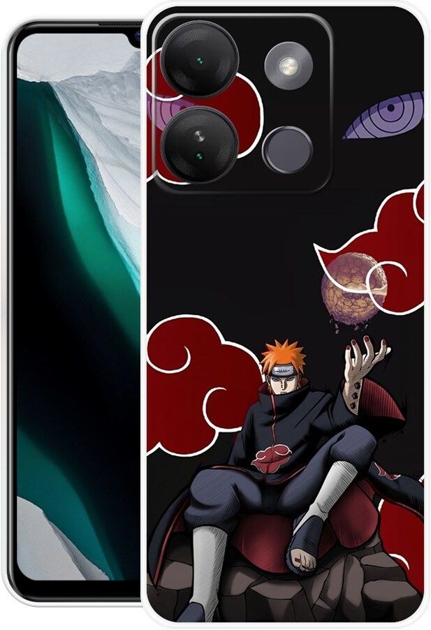 Back Cover for Infinix Smart 7, KAKASHI, HATAKE, NARUTO, SHIPPUDEN-image-4