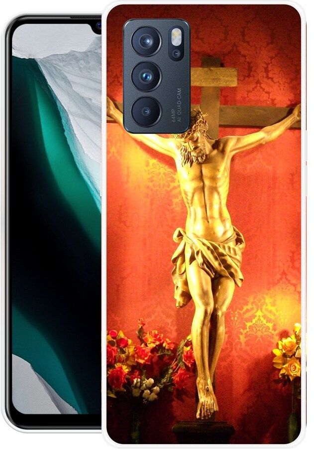 Back Cover for Oppo Reno6 Pro 5G, PEPM00, JESUS, CROSS, GOD, CHRIST-image-34
