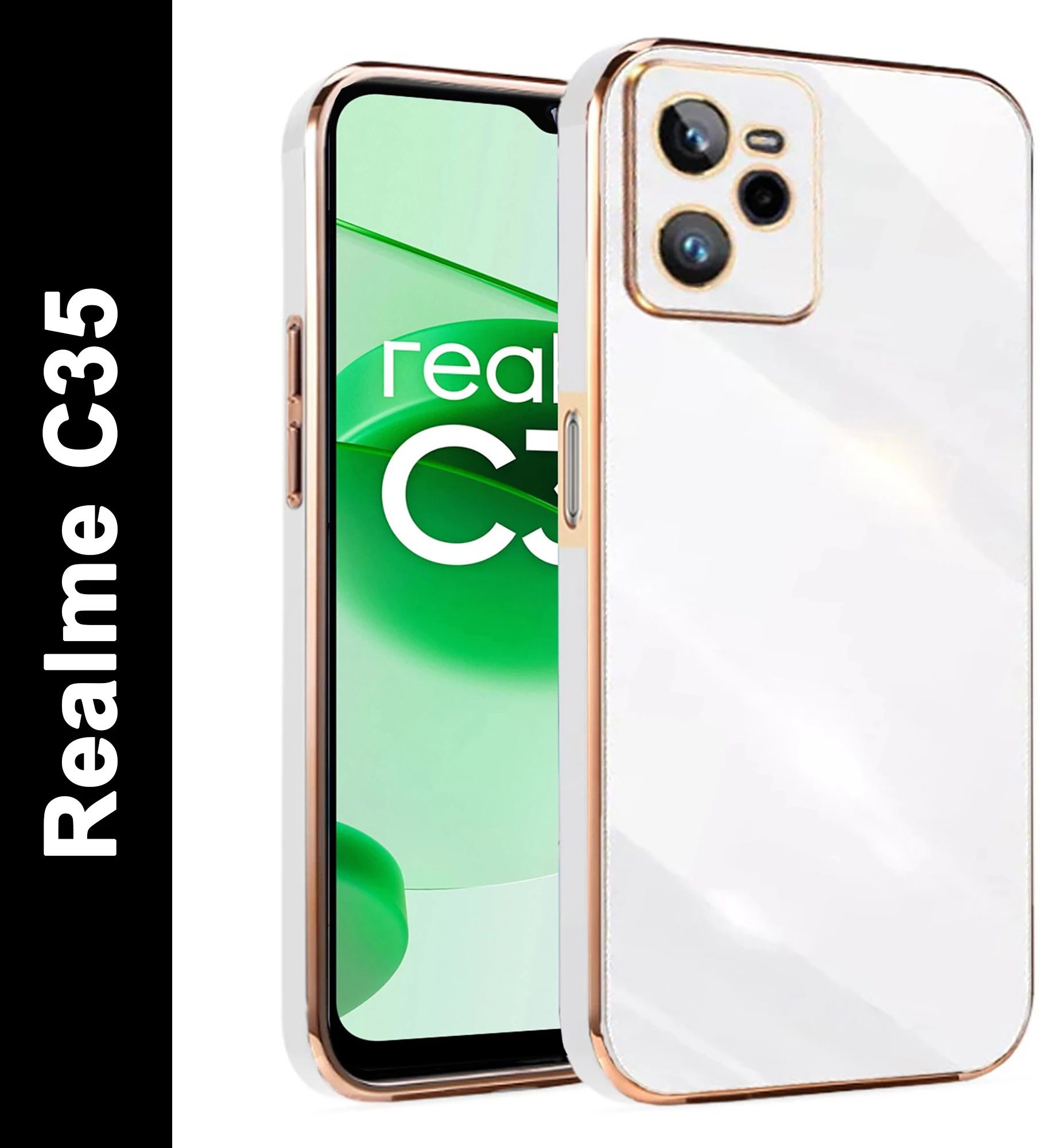 micvir Back Cover for Realme C35-picture-18