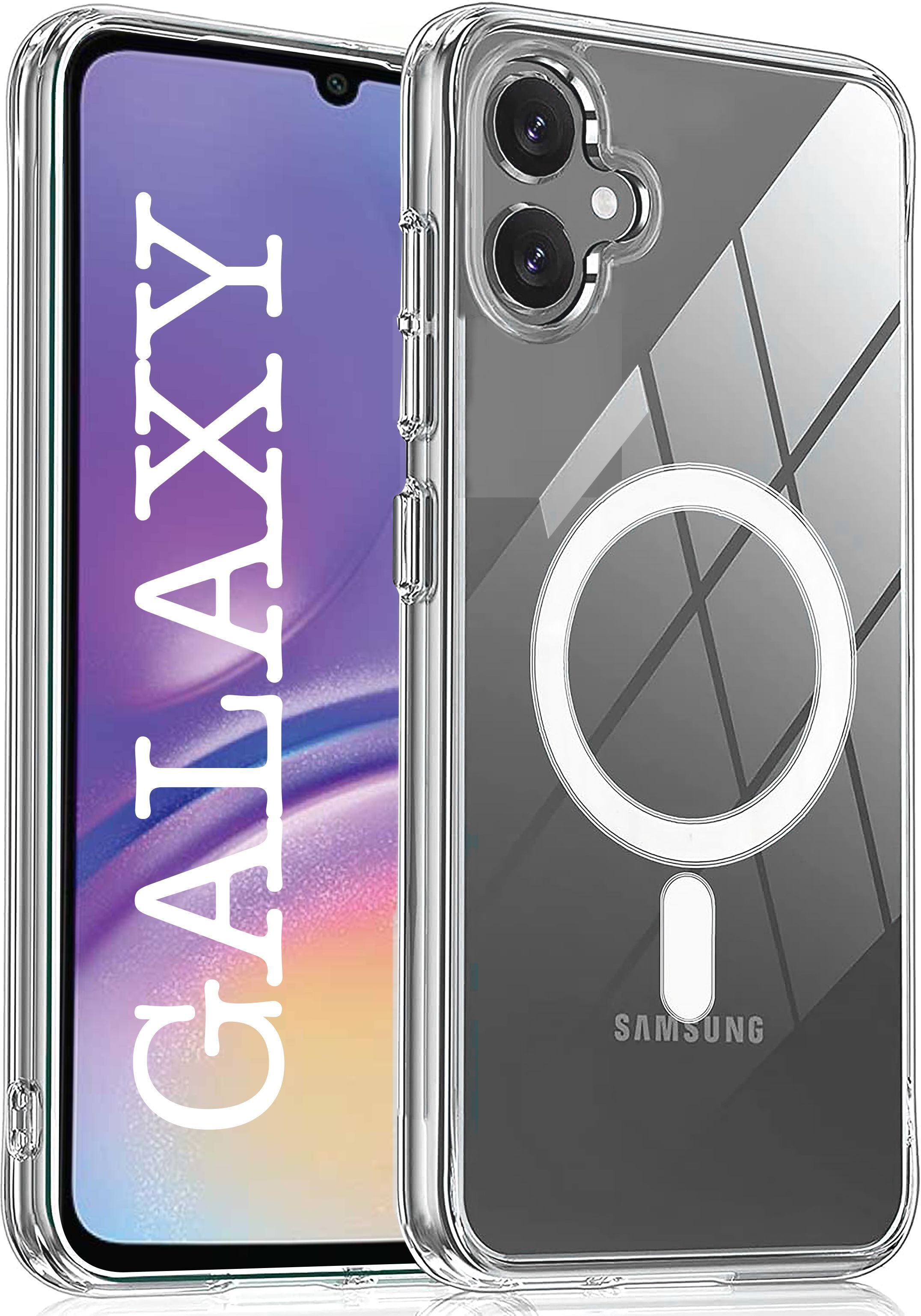 Back Cover for Samsung Galaxy A05 Transparent MagSafe Mobile Back Cover | Wireless Charging Compatible-image-18