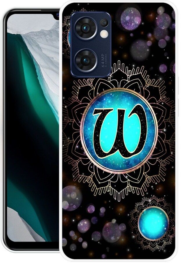 mp aries mobile cover Back Cover for Oppo Reno7 5G, CPH2371, W, NAME, LETTER, ALPHABET-picture-12