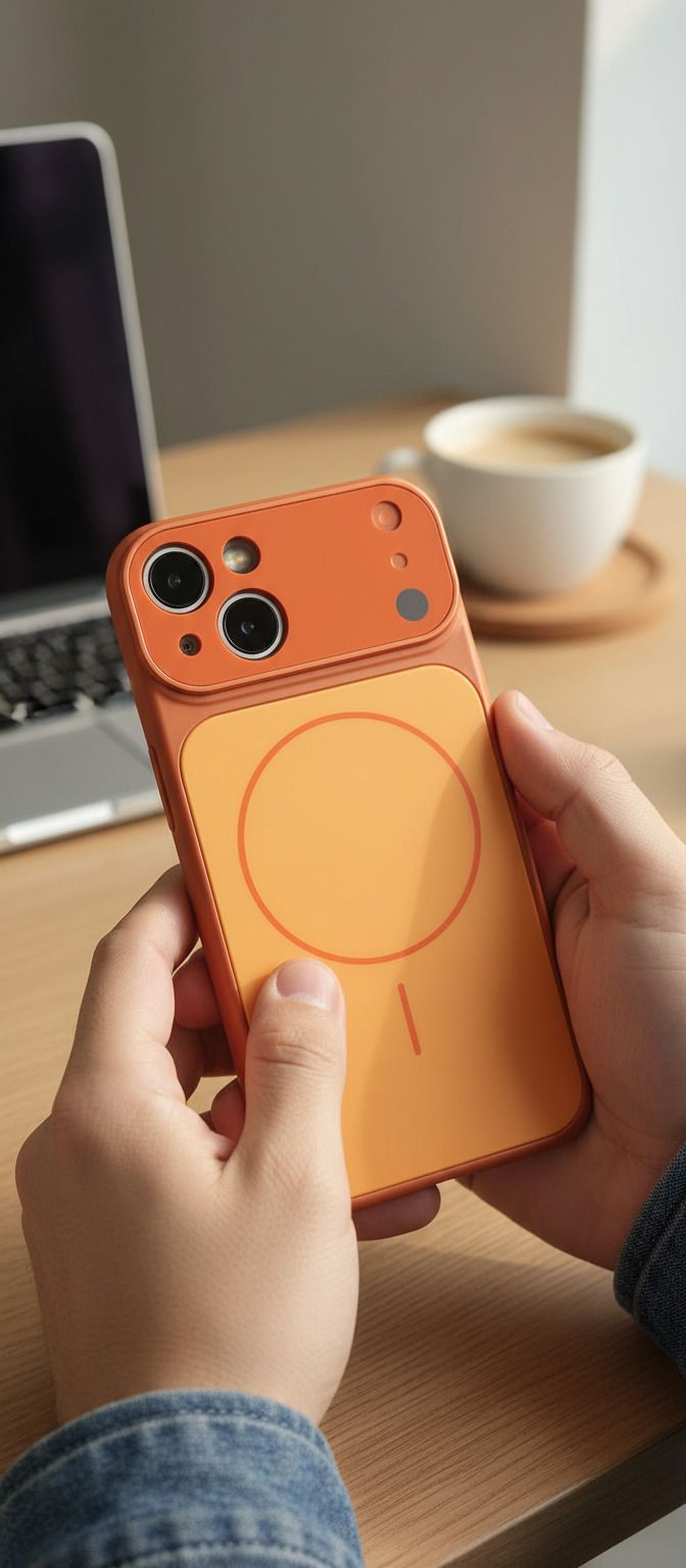 Back Cover for iPhone 15 |Convert to 17 pro /17 Pro Max Style Premium Back Glass Converter Cover