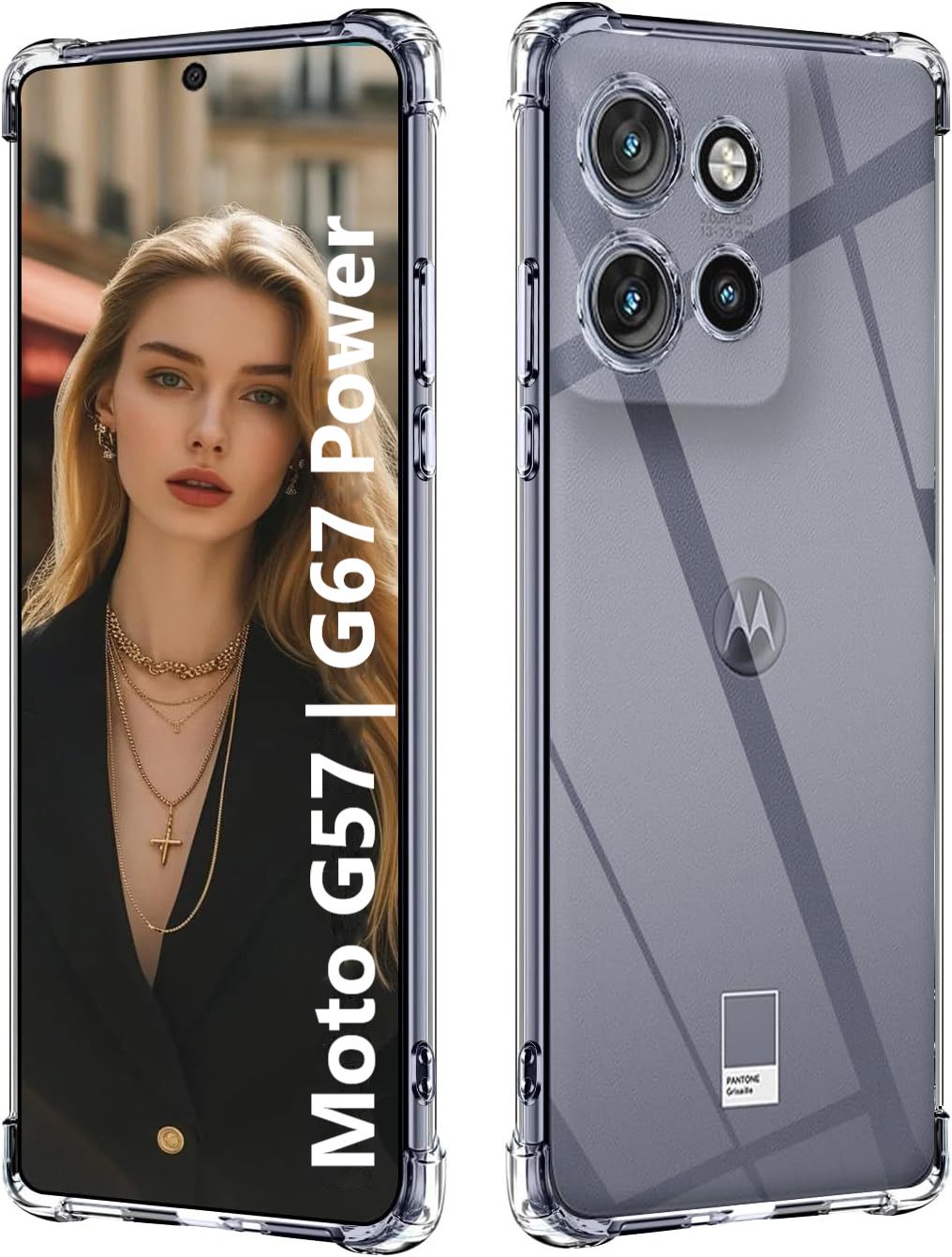 Back Cover for Motorola Moto G57 Power 5G, Motorola Moto G67 Power 5G