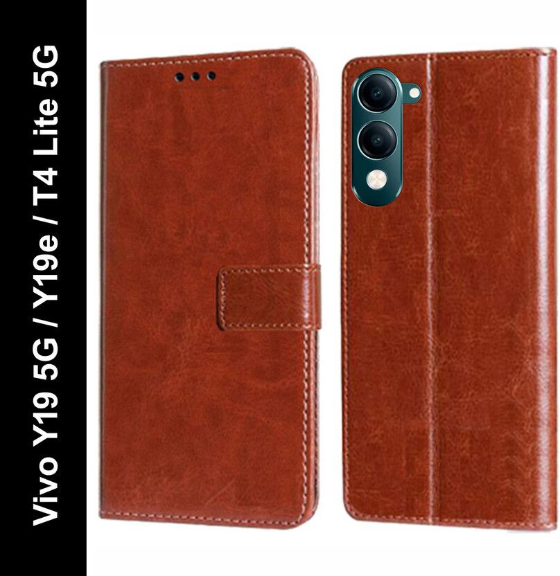 Flip Cover for Vivo Y19 5G, V2432, 2025