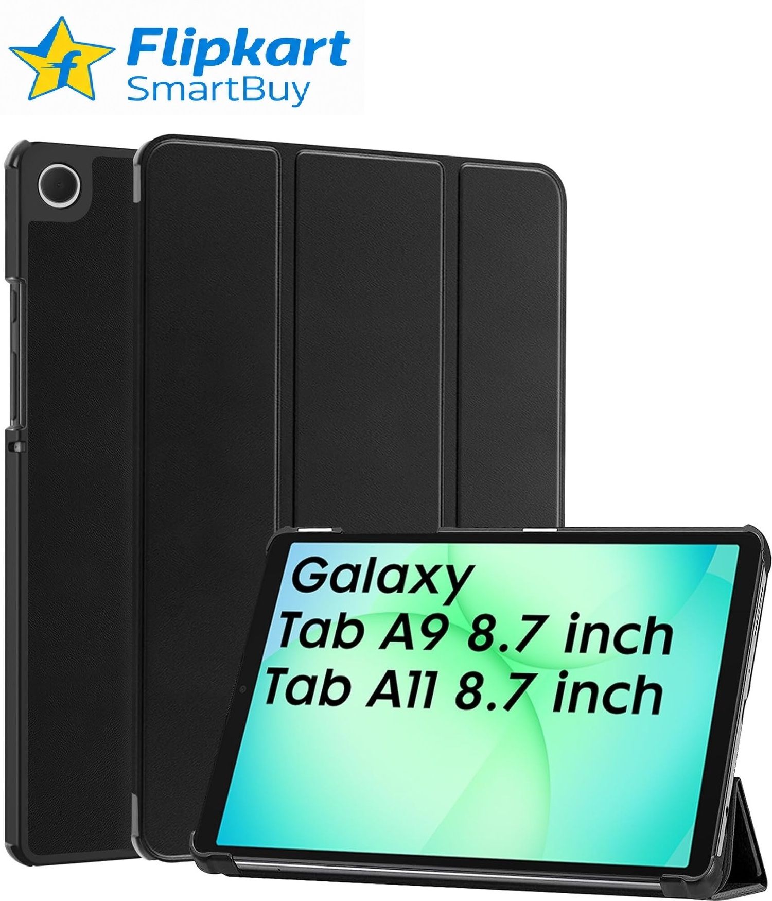flipkart smartbuy Flip Cover for Samsung Galaxy Tab A11 8.7 inch Trifold case perfect fit-picture-12