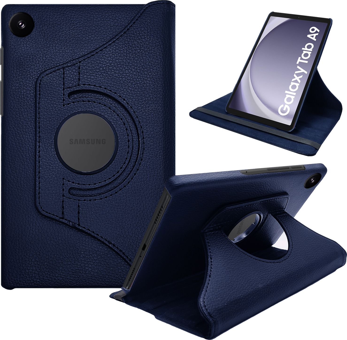 cedo Flip Cover for Samsung Tab A9 (8.7 inch) | 360 Degree Rotate Back Cover Case-picture-14