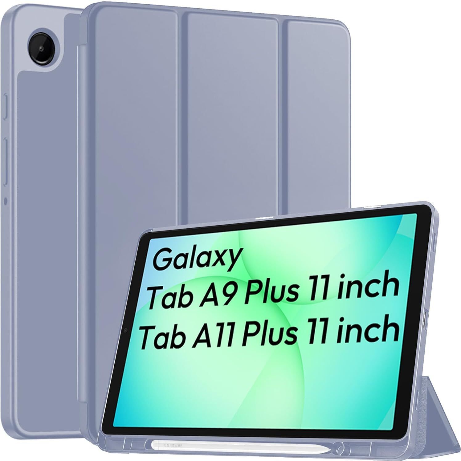 Flip Cover for Samsung Galaxy Tab A11 Plus(11 inch), Easy Snap-On Installation, (Lavender Color)-image-36