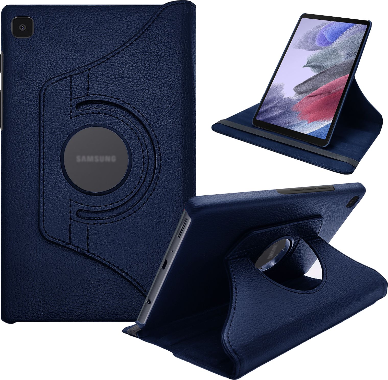 Flip Cover for Samsung Tab A7 Lite (8.7 inch) | 360 Degree Rotate Back Cover Case (2021) SM-T220 / T225-image-35