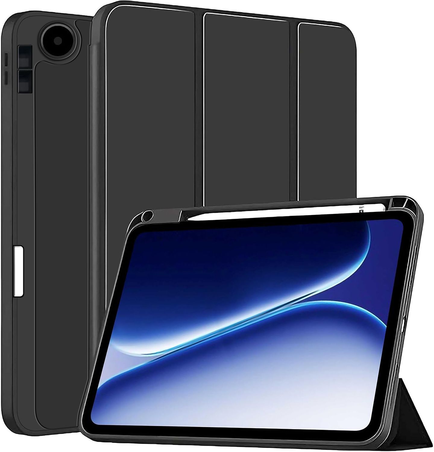 Flip Cover for OnePlus Pad Go 2 12.1 inch Case, Soft Flexible Flip Cover with Pen Holder [Recoil Series]-image-2
