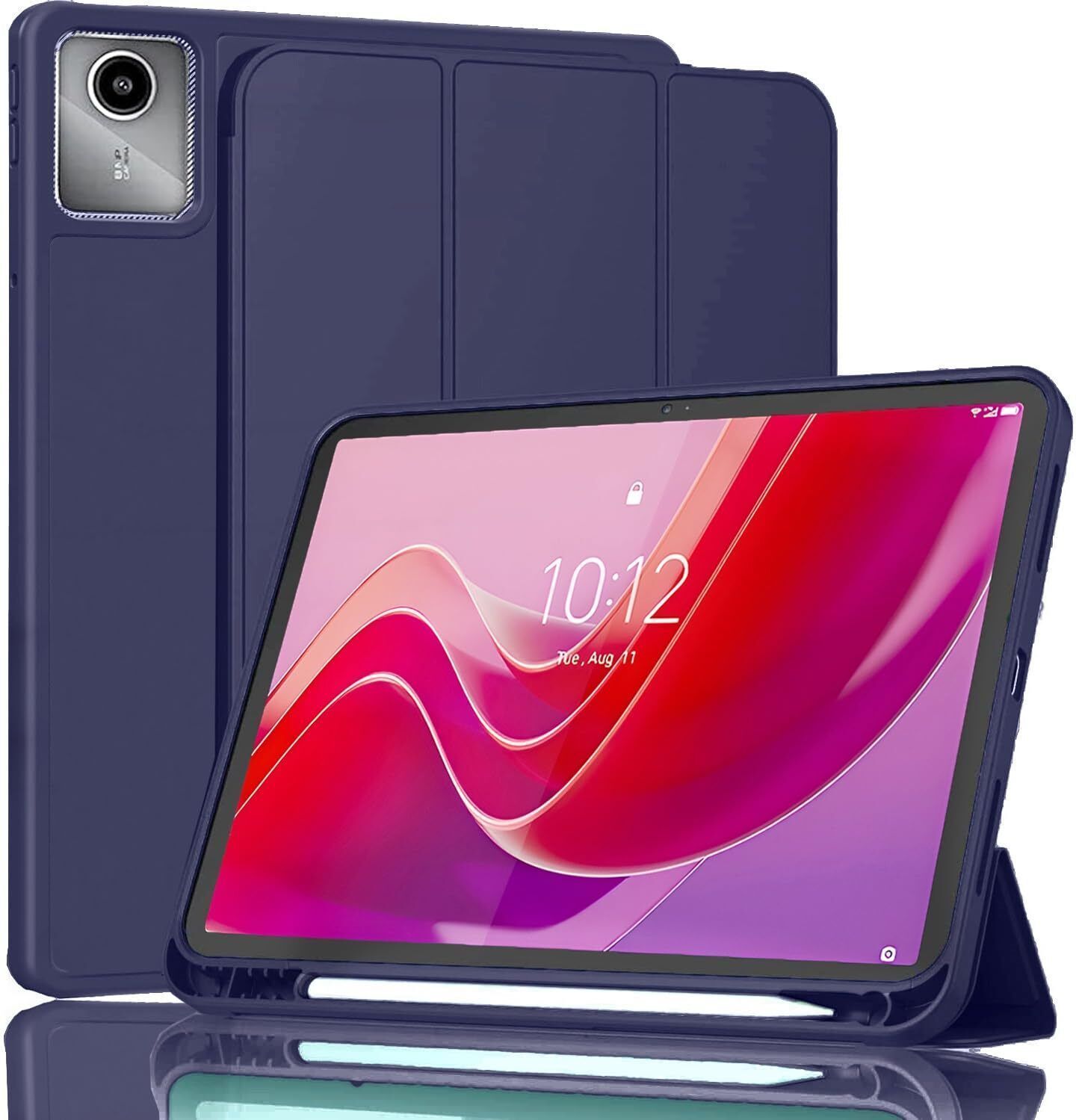Flip Cover for Lenovo Tab M11 11 inch 2024 [Pen Holder Smart Flip Case - Recoil Series]-image-6
