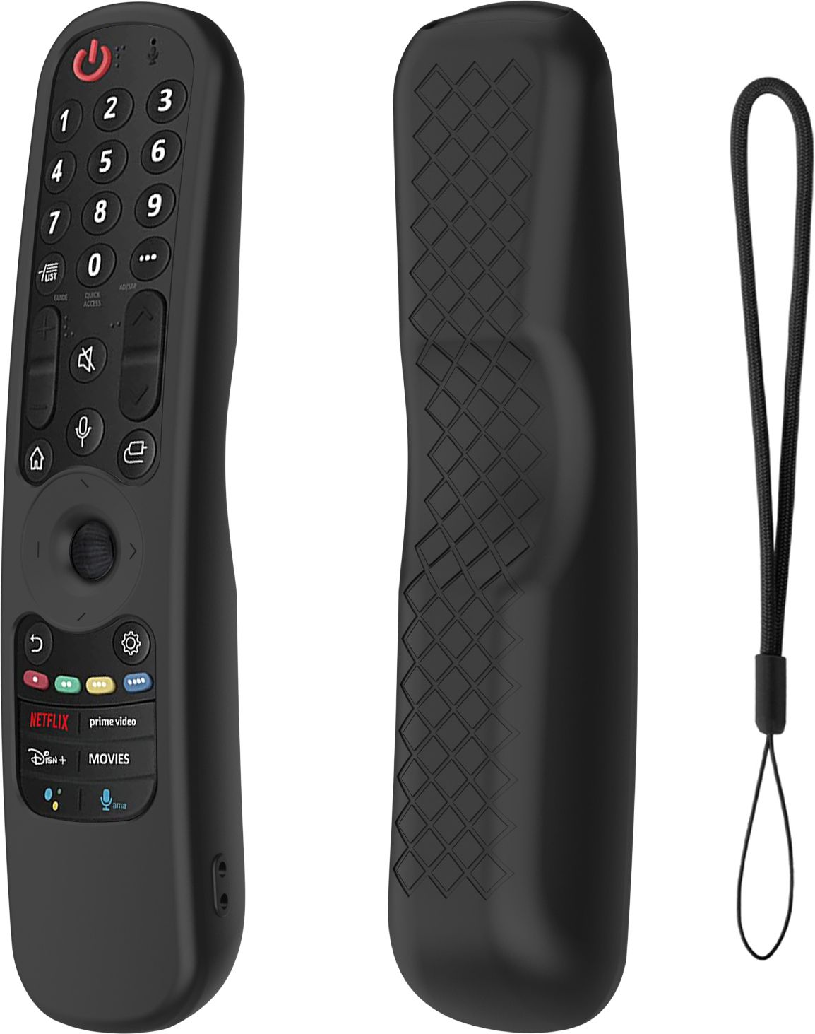 Front & Back Case for LG MR21GA MR21N MR21GC Remote Control Cover LG OLED TV Magic Remote 2021 Model-image-36