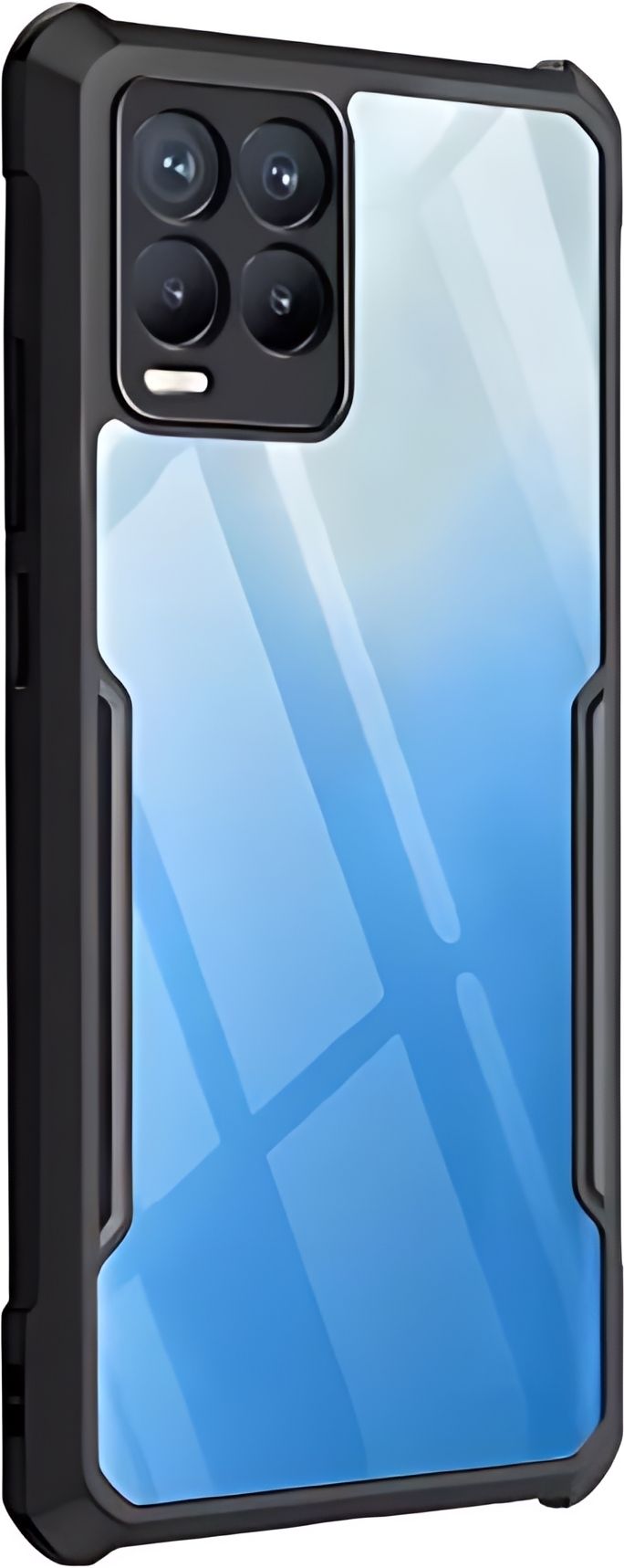 sciforce Pouch for Realme 8, Realme 8 4G, Realme 8 Pro 4G, Hybrid Hard Transparent Back TPU Bumper-picture-25