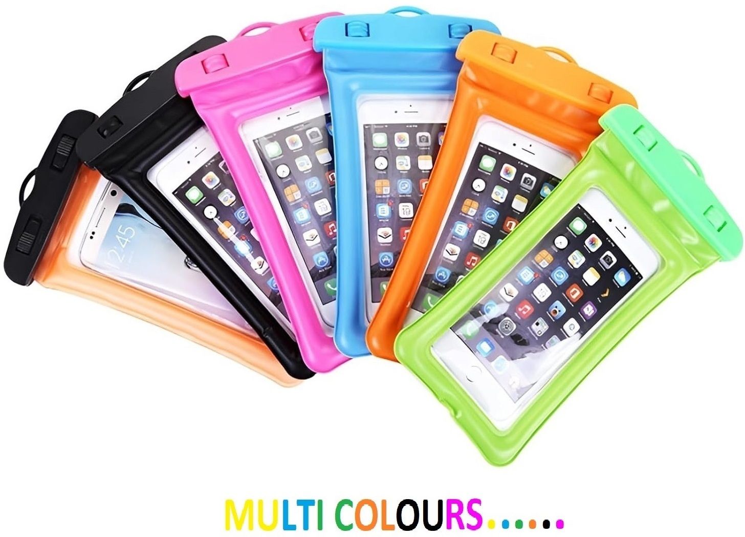 fwellt Pouch for Rain proof Mobile Pouch Touch Sensitive Water Pouch Upto 6.7 Mobiles Phone-picture-17