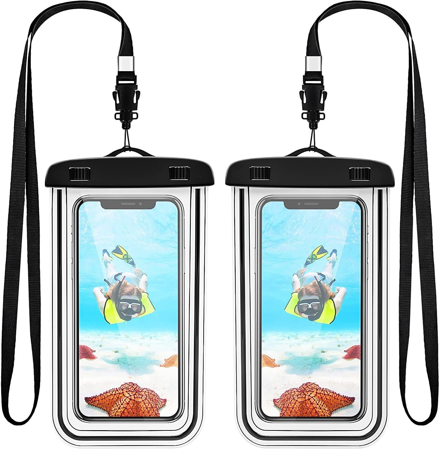 Pouch for Universal Waterproof Phone Pouch / (Pack Of 2)