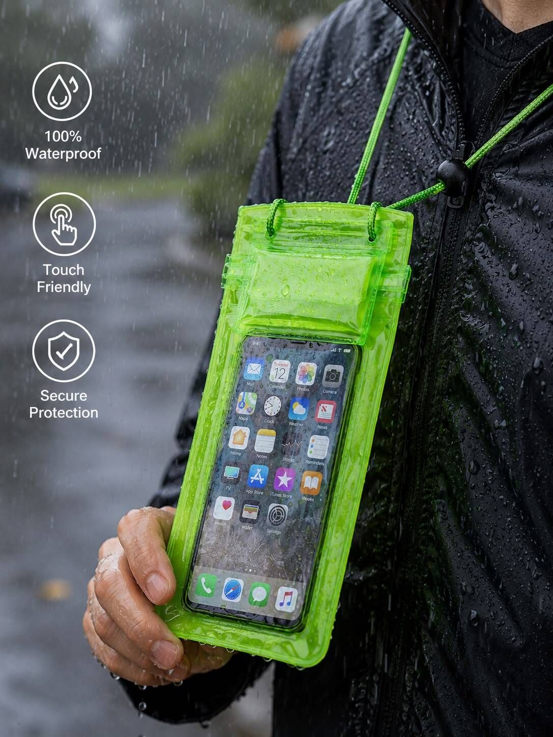 minesmini Pouch for Universal Waterproof Mobile Pouch with Neck Strap-picture-26