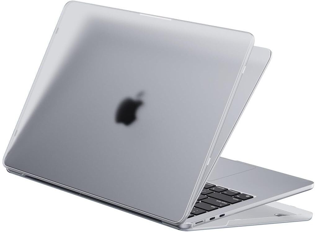 Zomei Transparent Case MacBook Air M2 2022 13 inch Cover with Vent Plastic Laptop Decal 13-image-14