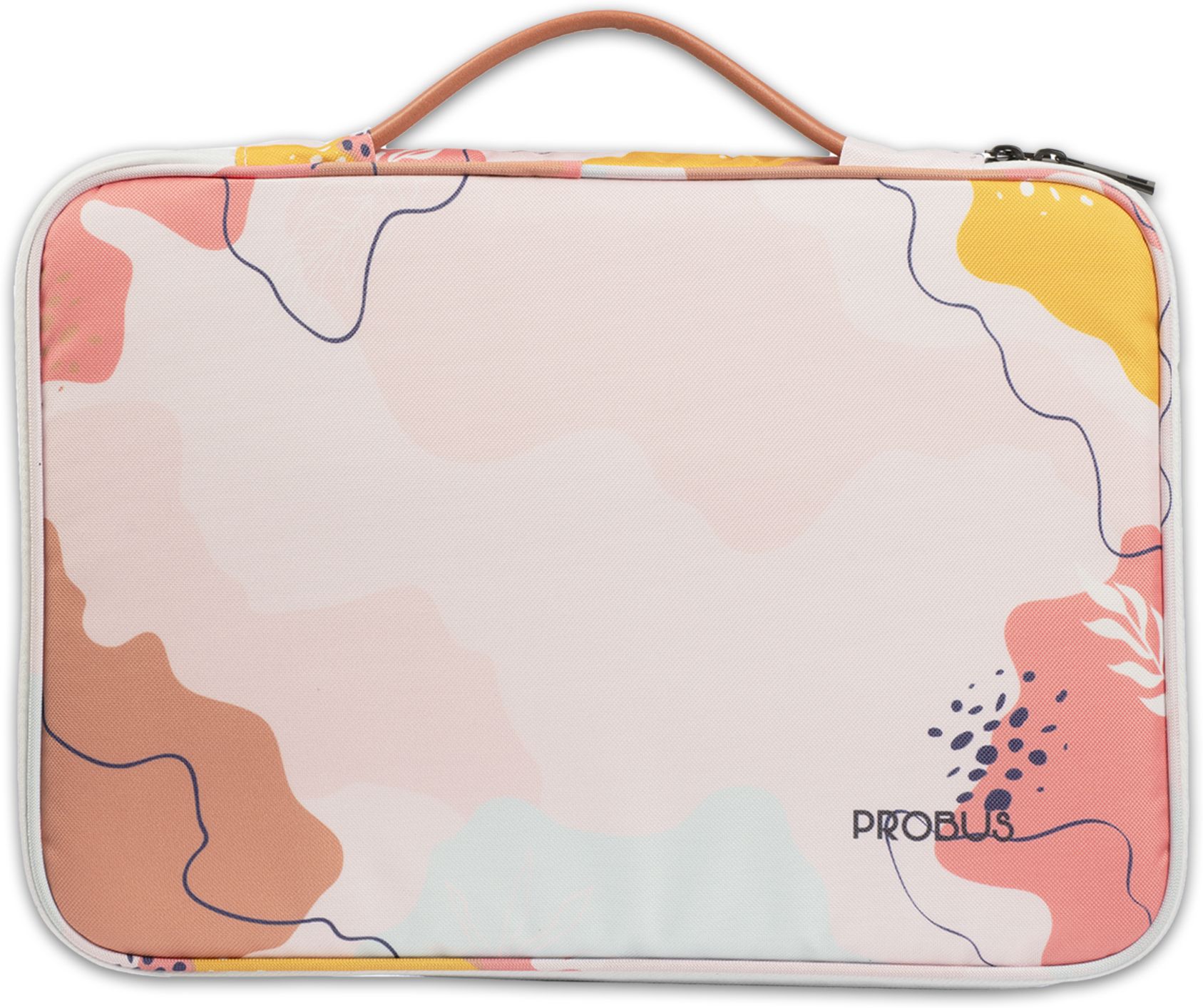probus 15.6 Inch Printed Laptop Bag Sleeve - Peachy Palette Laptop Sleeve/Cover-picture-27