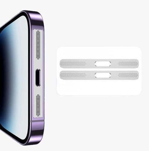 A3sprime Anti Dust Speaker Guard Protector for iPhone 15, (Pack of 2 Piece) Mobile Skin-image-24