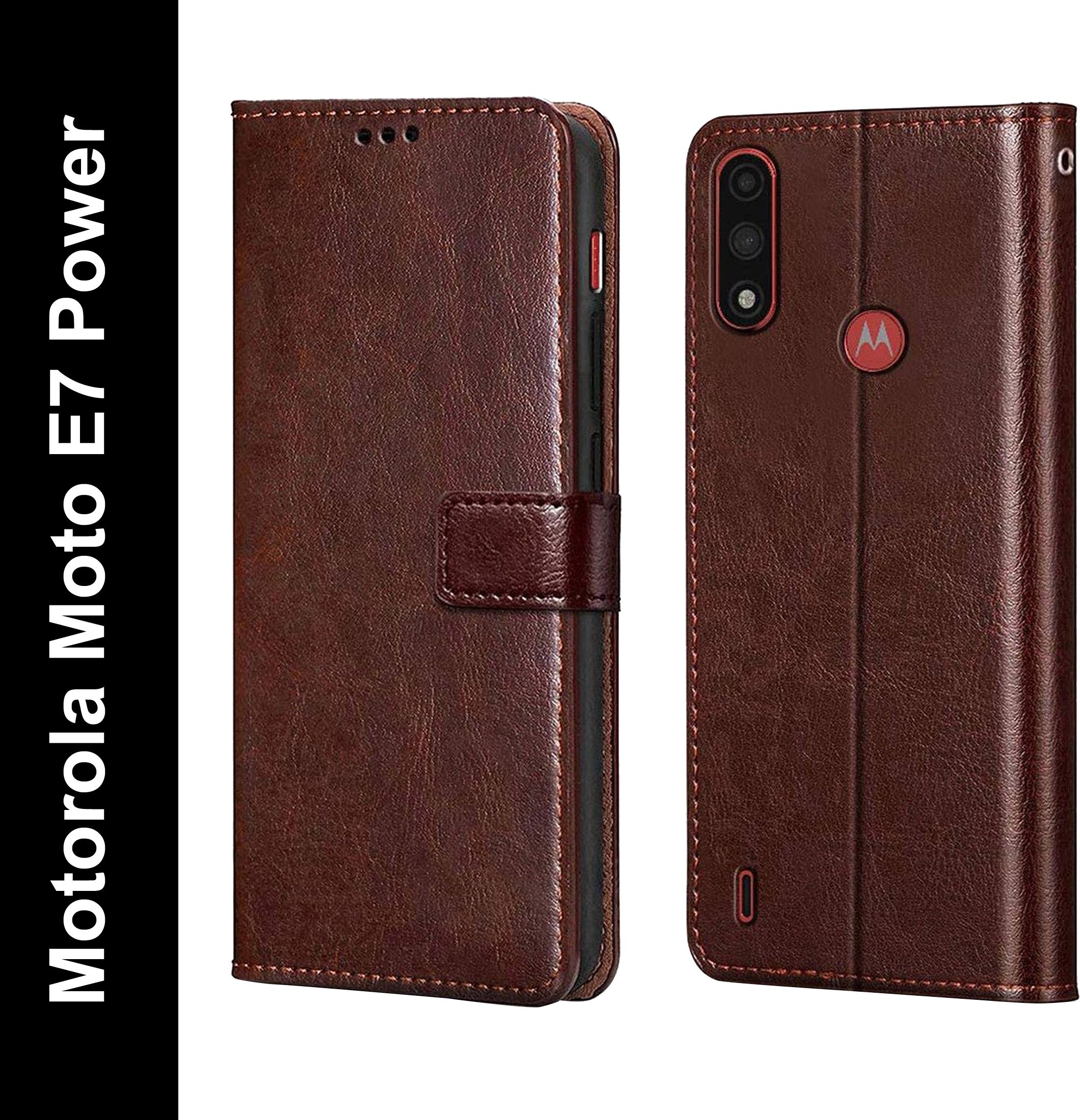 Flip Cover for Motorola Moto E7 Power