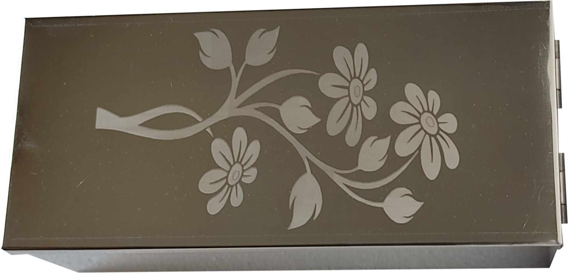 safnix Jewelry Cash Safe Locker Storage Box-8 inch With Flower Laser Print Design Safe Locker-picture-46