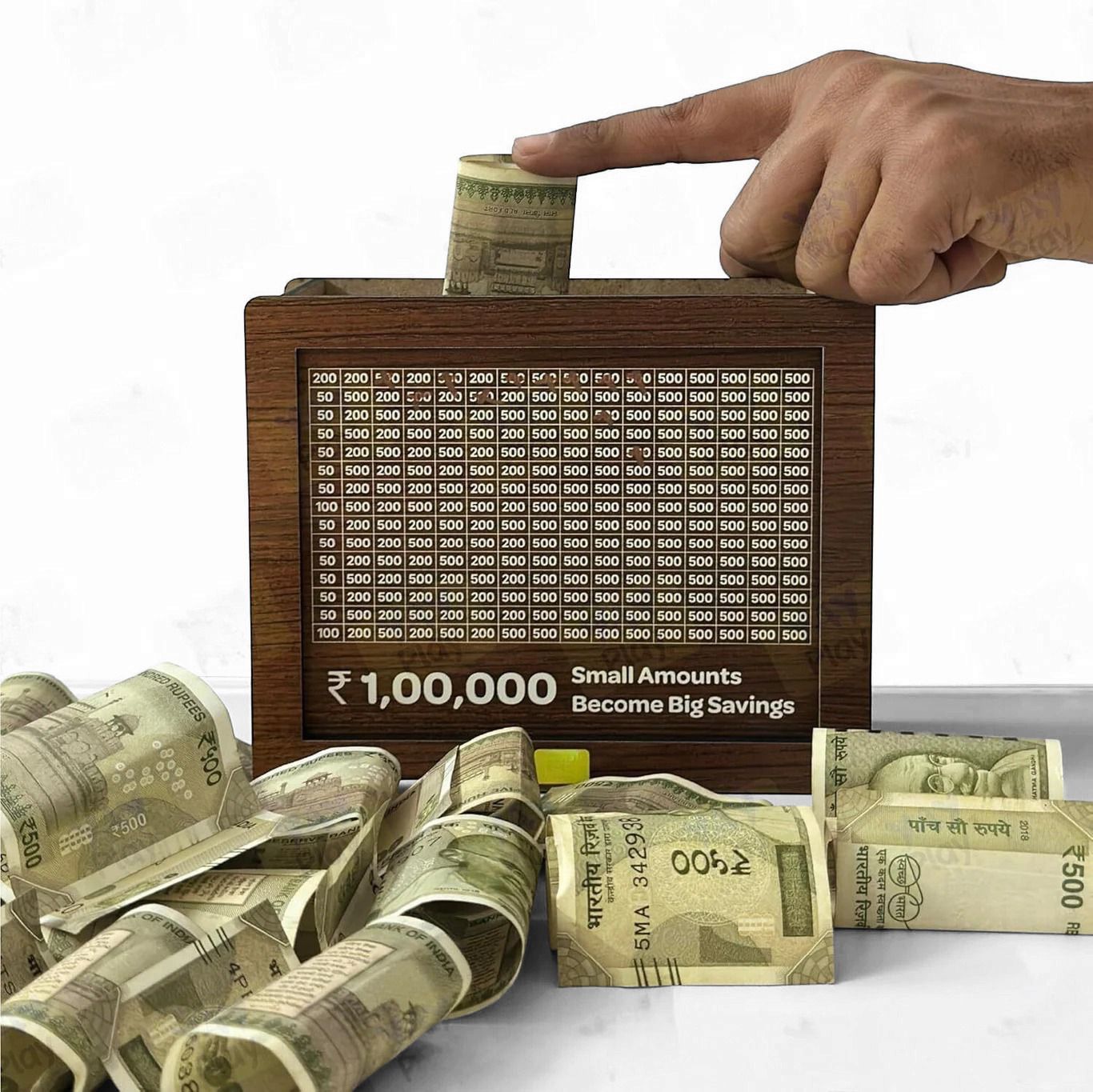 madhav MadhavEnterprises Cash Box Cash Box (1 Compartments) Cash Box-picture-25