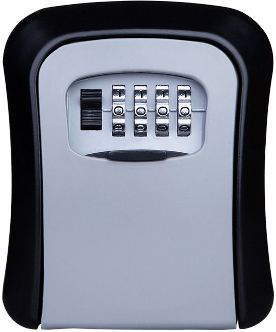 Professional Heavy-Duty Wall-Mounted Key Safe Box with 4-Digit Combination Lock Cash Box-image-31