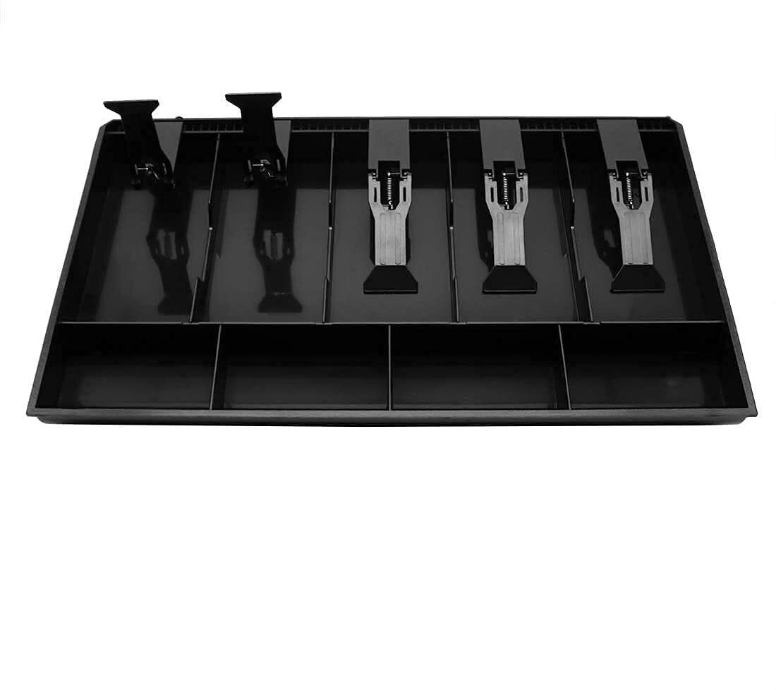 ABS Plastic cash drawer organizer tray, cashier drawer box with coin slot Cash Box-image-2