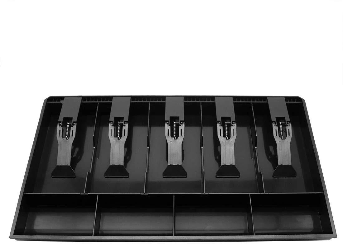 Cashier Cash Drawer 5 Bills 4 Coins ABS Storage Box Cash Box 9 Compartments Cash Box-image-41