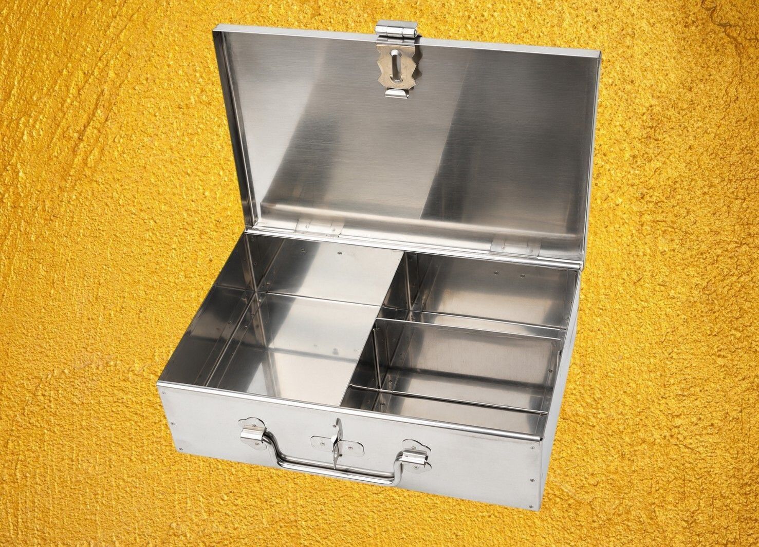 safnix Cash Drower Box Piggy Bank/Jewelry Security safe locker tijori Size- 9" .009 Cash Box-picture-22