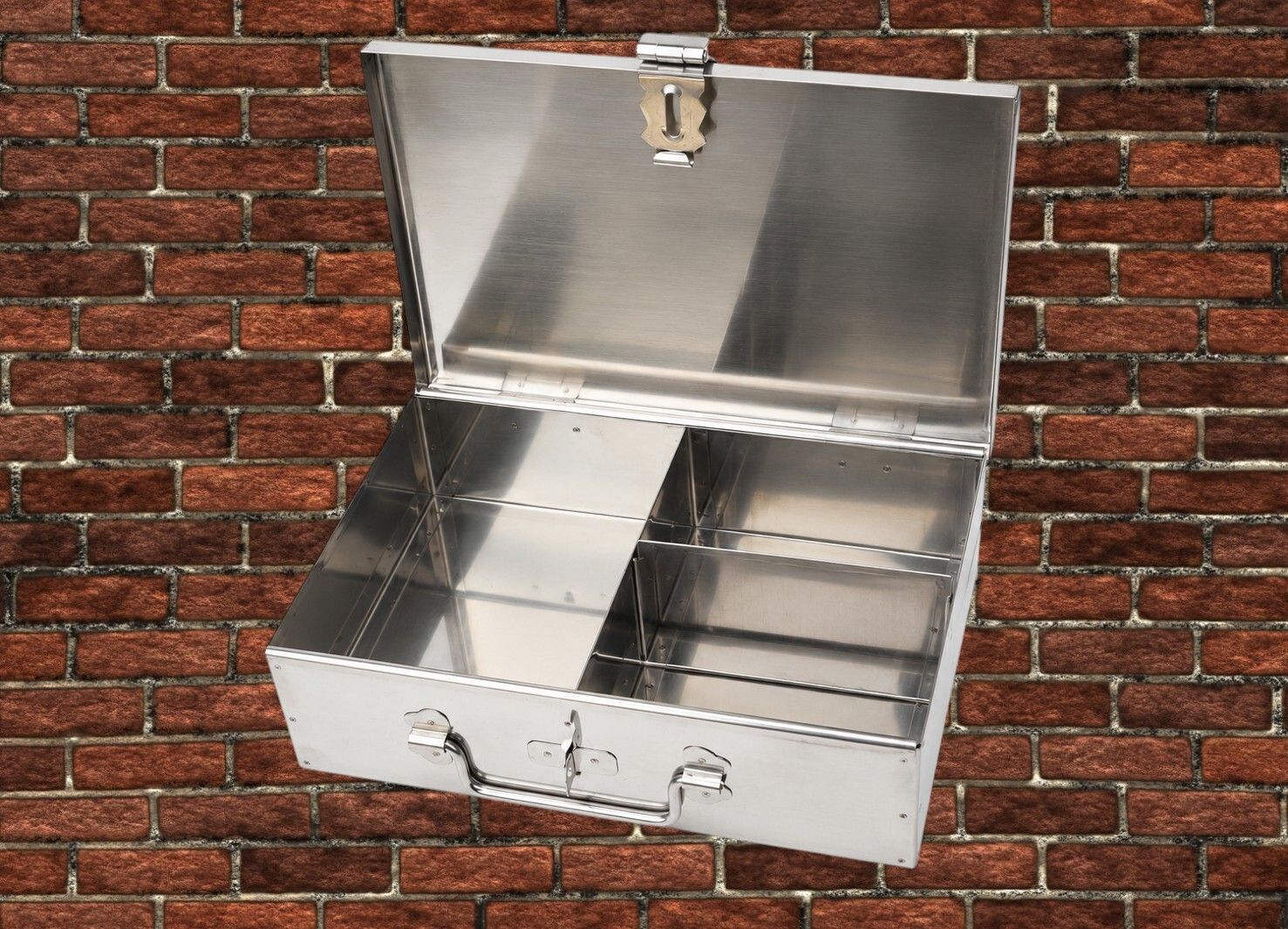 Cash Drower Box Piggy Bank/Jewelry Security safe locker tijori Size- 9" .001 Cash Box-image-4